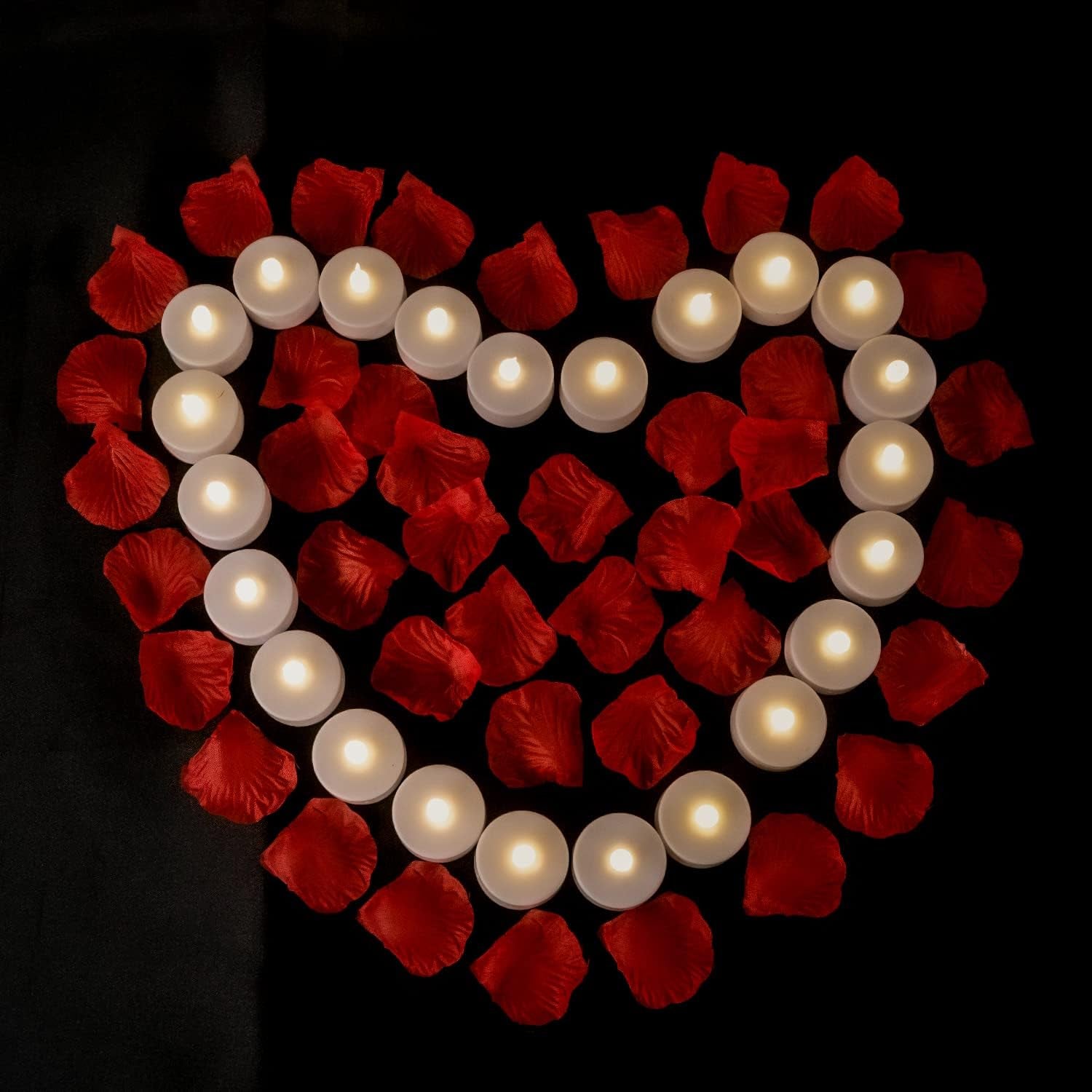 Battery Operated LED Tea Lights: 24PACK Flameless Votive Candles Lamp Realistic and Bright Flickering Holiday Gift Long Lasting 200Hours for Seasonal & Festival Celebration Warm White