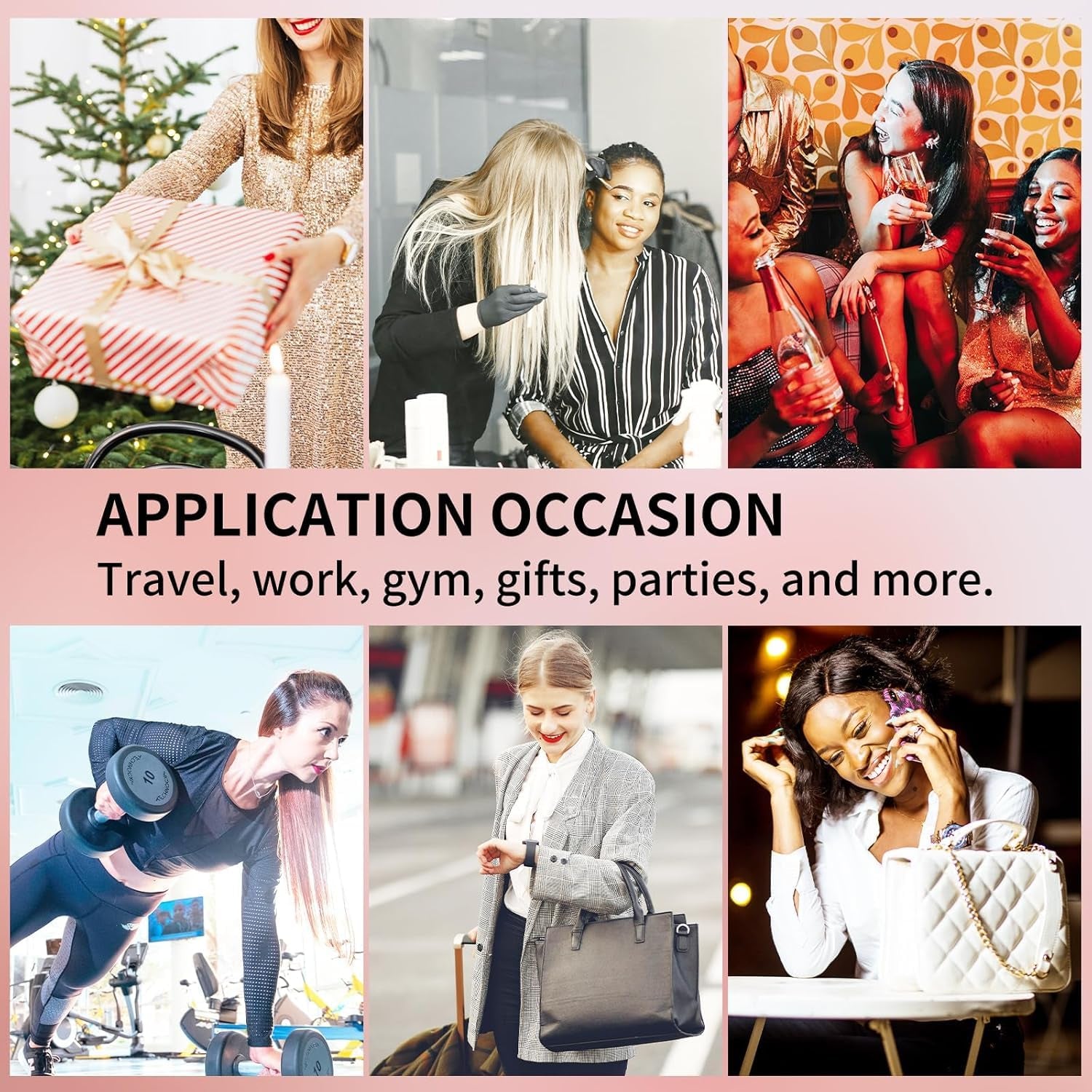 Makeup Set for Girls & Women, Full Face Kit, Travel Kit, Present Set, Eyeshadow, Foundation, Blusher, Eyeliner, Lip Gloss, Makeup Brushes & Sponge Bag