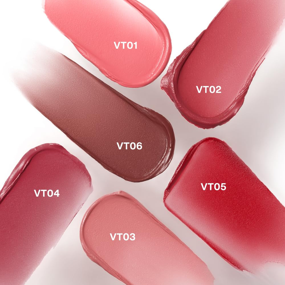Velvet Matte Liquid Lipstick, Long-Lasting Transfer-Proof Lip Velvet Stain, Non-Sticky Waterproof Lip Tint, Smooth Silky Smudge-Proof Lip Gloss, Full Coverage, for Women Makeup, VT01