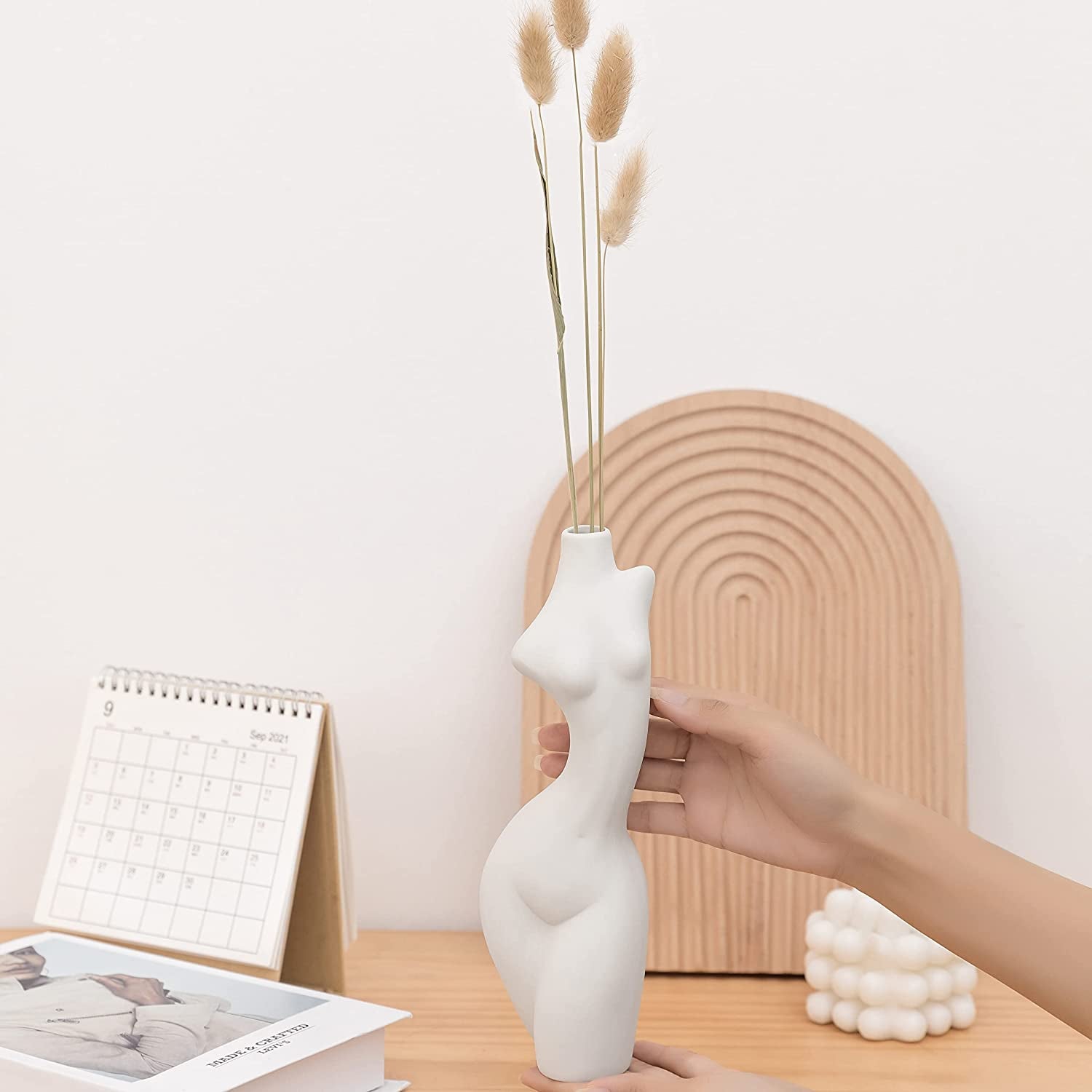 Body Vase Female Body Vase Body Vase Female Form Body Shaped Vase Female Form Vase Butt Vase Female Body Decor Boho Vase Minimalist Vase Boho Vases for Decor Minimalist Decor (Elegance)