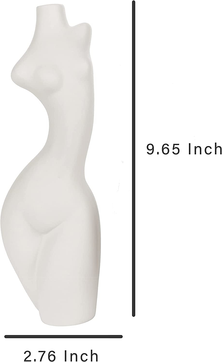 Body Vase Female Body Vase Body Vase Female Form Body Shaped Vase Female Form Vase Butt Vase Female Body Decor Boho Vase Minimalist Vase Boho Vases for Decor Minimalist Decor (Elegance)