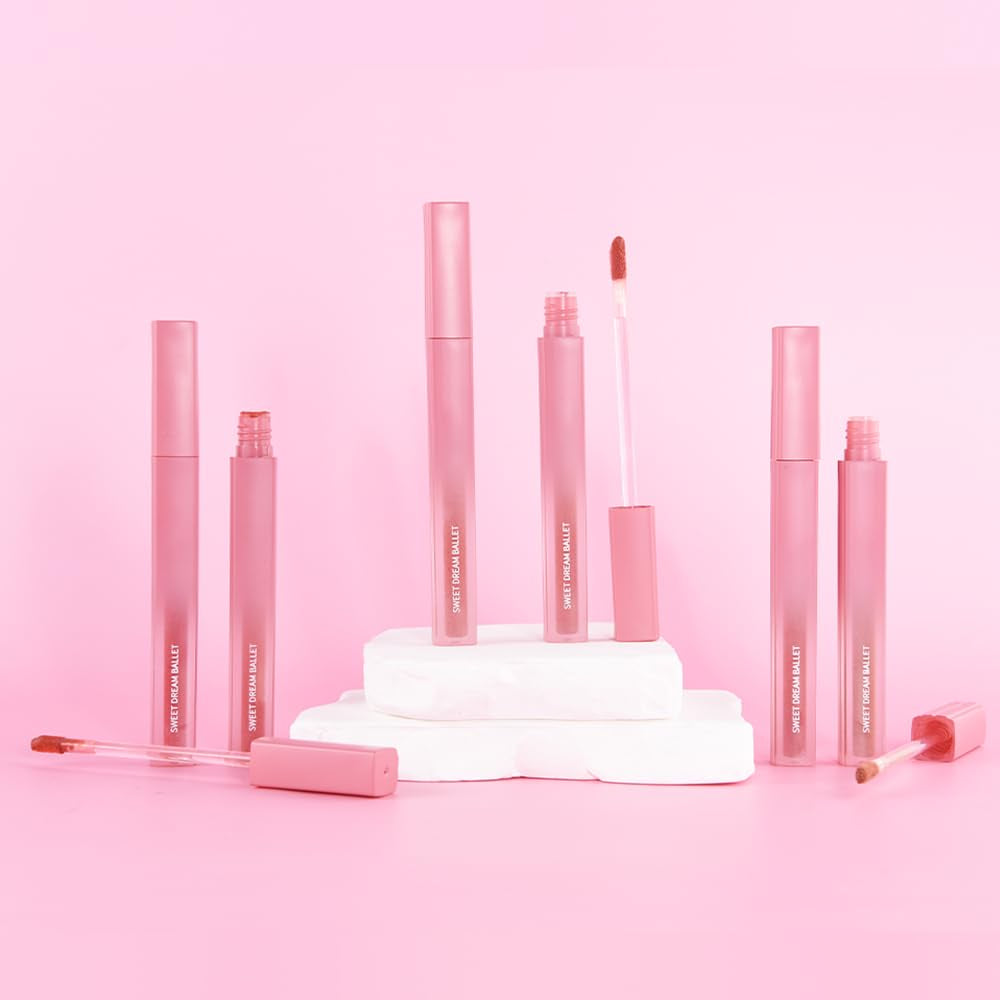 2Pcs Velvet Light Matte Lip Tints – Colorstay Lipstick Highly Pigmented, Long-Lasting Lip Stain,Moisturizing, Waterproof, Lightweight Soft Lip Cream,Smudge-Proof & Fade-Resistant