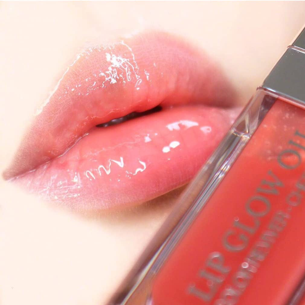 3 Colors Tinted Plumping Lip Oil Gloss Set, Fat Lip Oil Drip Lip Glow Oil,Ultra-Hydrating & Nourishing Lip Care Lip Tint, Smooth Glossy Shiny Transparent Lip Gloss Plumping Lip Care(Set A)