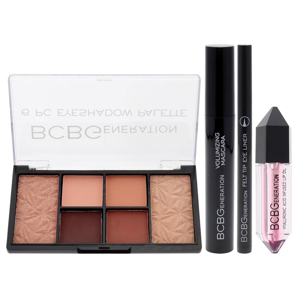 Bcbgeneration Natural Complete Eye and Lip Set - 4 Pcs Kit - Bronze