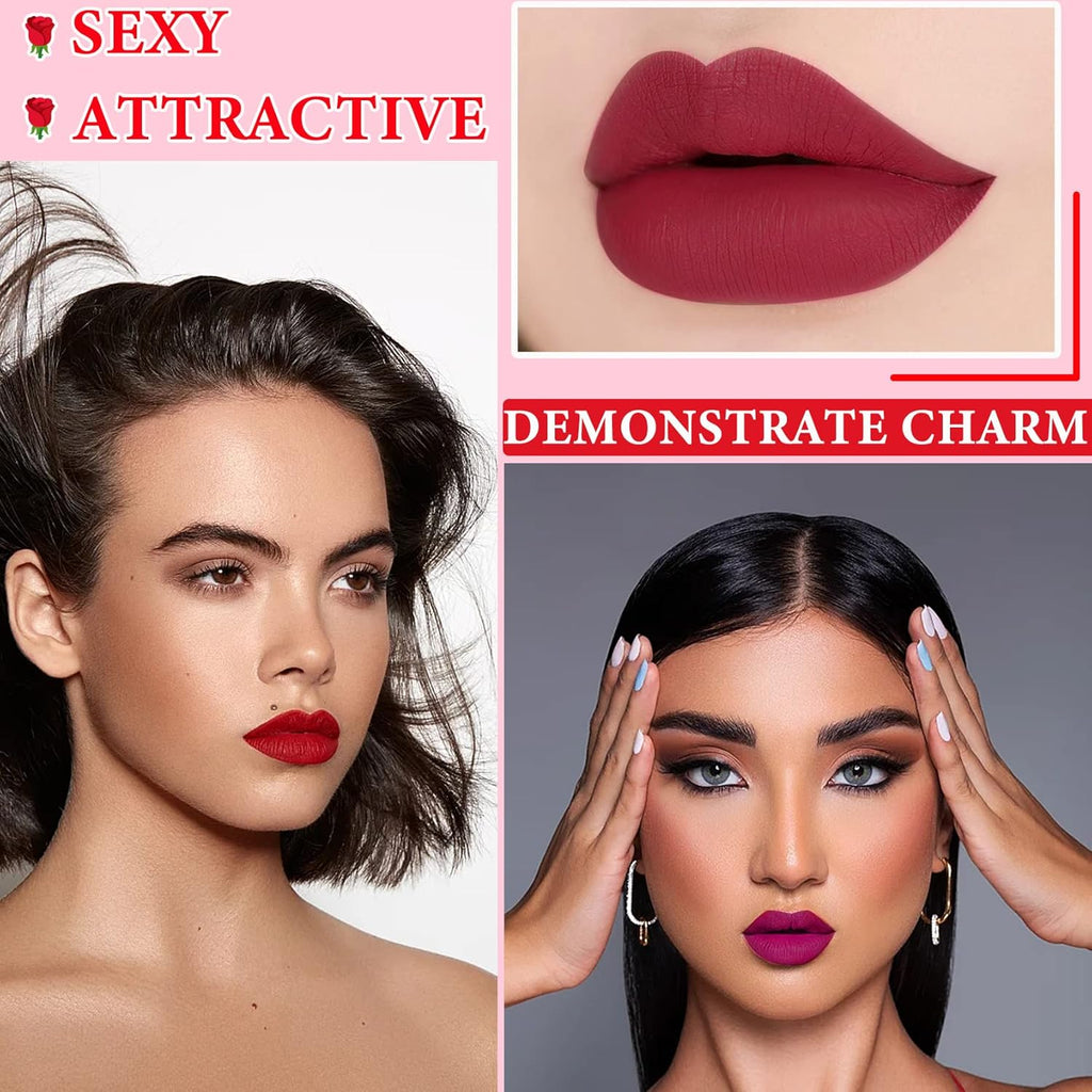 18 Pcs Capsule Pills Lipstick,Mini Matte Makeup Lipstick Set Long Lasting Waterproof Cute Lip Stick Capsules Matte Lipstick Lip Stain Set Velvet Mini Pill Shaped Lipstick Set