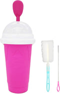 Slushie Cup - Portable Slushie Maker Cup for Smoothies & Shakes, Double Layer Quick Frozen Magic Cup, Personal Mini Slushy Cup Ice Cream Maker for Home, Family, DIY, Homemade, Travel