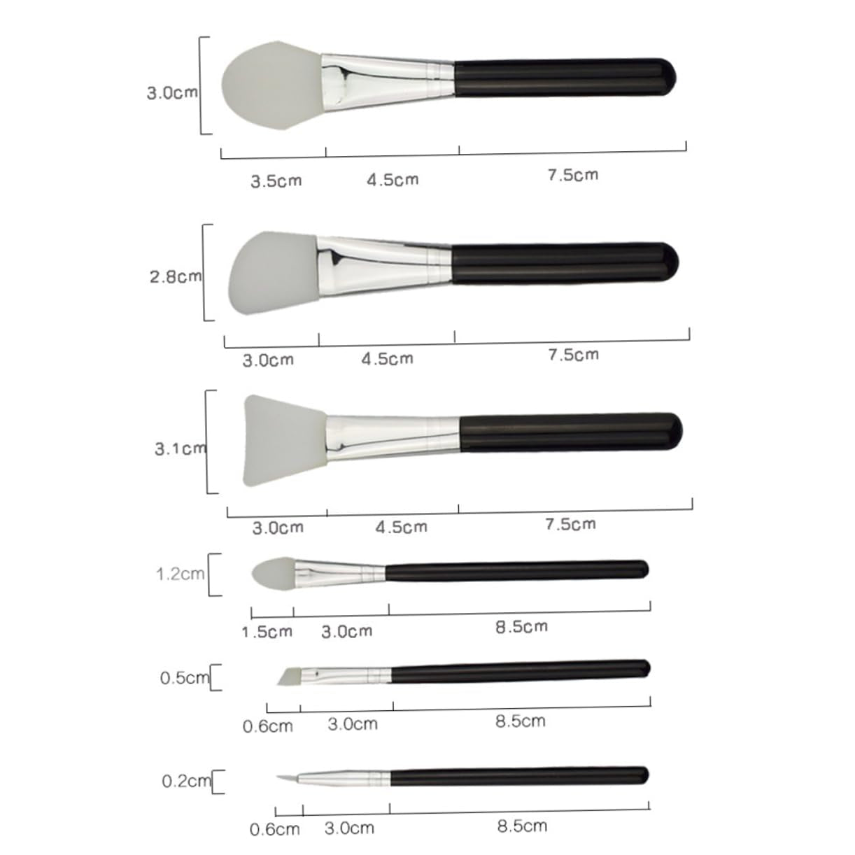 Peach-Pink Portable Makeup Brush Set Professional Cosmetic Tools for Women for Daily Use Eye Makeup Soft Bristles for Natural Finish