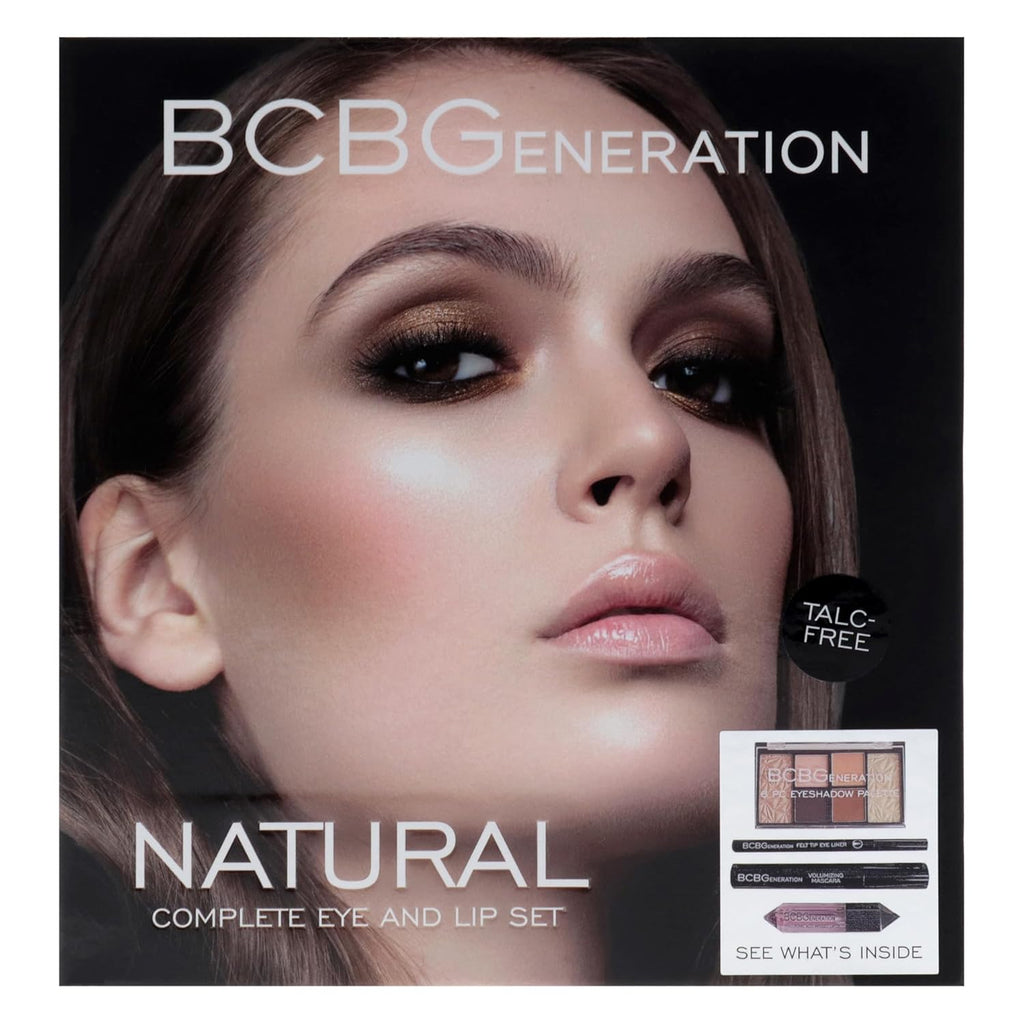 Bcbgeneration Natural Complete Eye and Lip Set - 4 Pcs Kit - Bronze