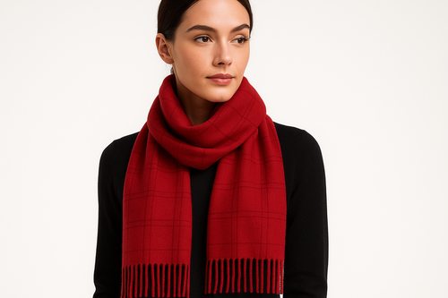 Green Apple Pashmina Winter Scarf 6 Ft Long