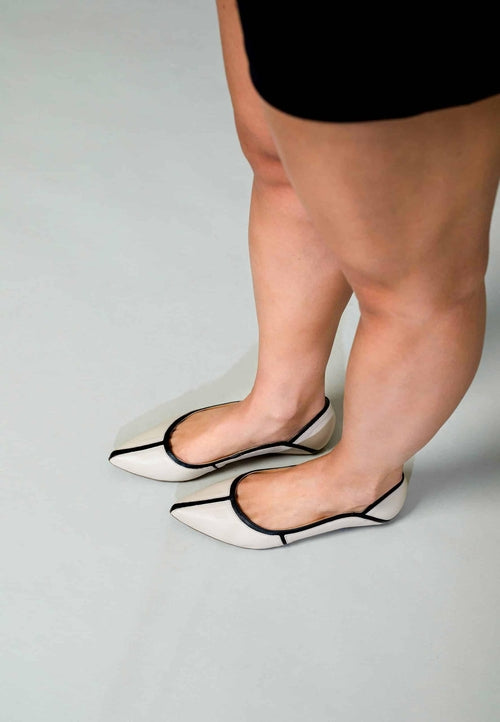 Beige Pitanga Women's Ballerinas - Stylish & Comfortable